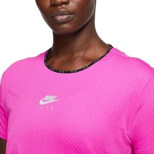 NEW Nike Air Jersey Athletic Crop Top, pink, size XL